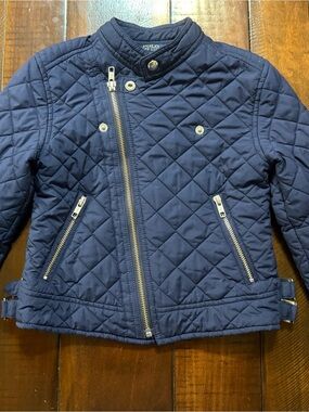 Polo by Ralph Lauren Navy Quilted Puffer Jacket